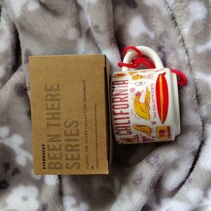 California Been There Collection Ceramic Coffee Mug Demitasse Ornament